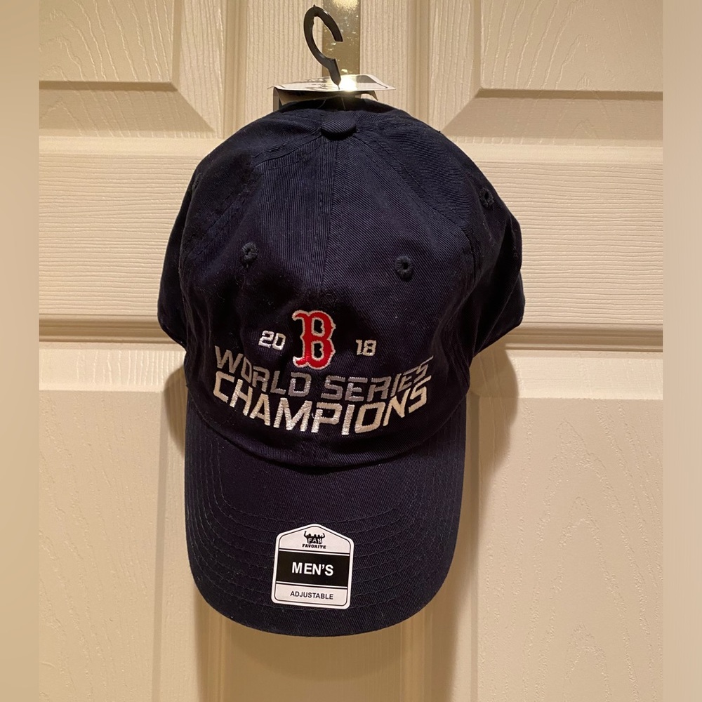NWT Boston Red Sox 2018 World Series Champions Adjustable Cap